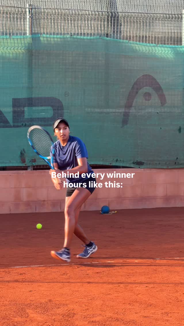 Champions are made on courts like this 💪🏽.
📍 Barcelona, Spain. #TennisPractice #TennisMotivation #TennisSession #ClayCourtTennis #TennisCommunity #TennisPassion #TennisFocus #TennisGoals