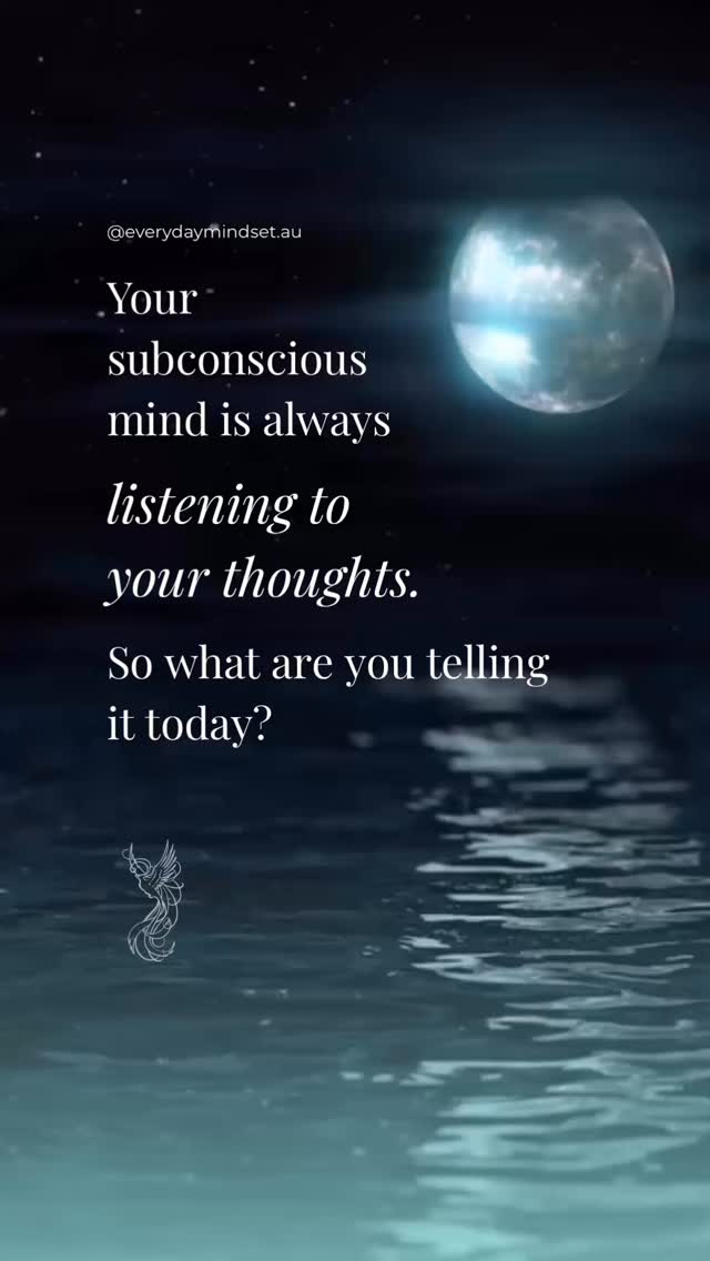 You’re always in conversation with your subconscious mind — through every thought, word, and belief.
The words you whisper to yourself shape the life you live.
Are you speaking power or limitation into your day?
#quoteoftheday #subconsciousmind #positvevibes #hypnotherapistsydney #rttworks