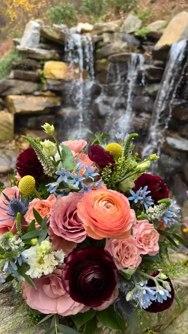 Just a perfect day for Caitlin Dills to say “I Do” to her sweetheart @peacock_reserve. And let’s start trending those lovely flower girls excitement…