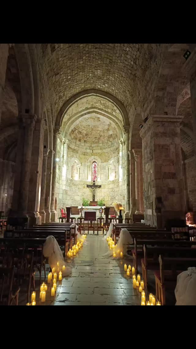 Serenity within the walls of St. John Marc Church, Byblos. ✨ #Byblos #DiscoverLebanonTours