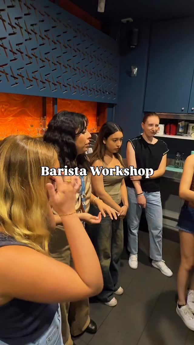 ☕ Thank you, @ilsc_perth, for this amazing Barista experience! From bean to cup — our students dove into Aussie coffee basics, learned the local lingo and are now speaking café-English like pros!