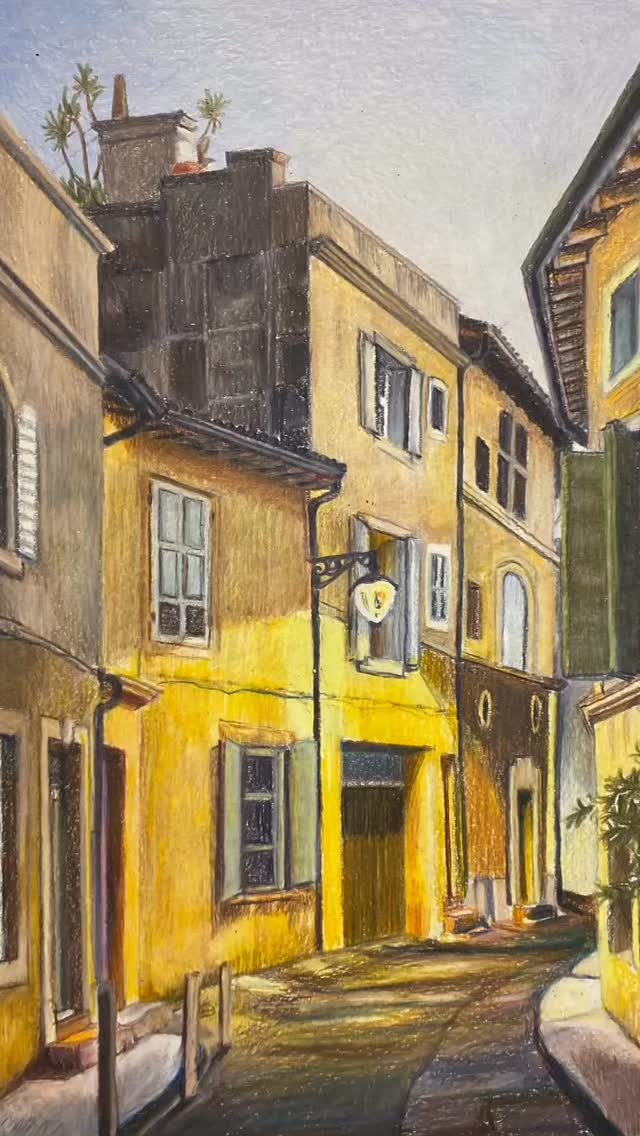 ‘This Travelling Life’
Prismacolor
Arles, France
Well how silly of me - I thought I had posted this painting, but I’ve just realised I posted a preliminary work! This is the (much improved) actual painting… if you liked the first one, give this a thumbs up too!
#lyndasampsonart #australianartist #archive #outsiderart #prismacolor #arlestourisme #arles #france🇫🇷 #cycleholiday