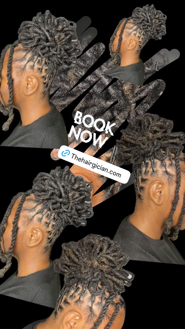 Reserve your spot at www.TheHairgician.com ##locs #locstyles #marylandsalon #fyp #instagood #bridalhair #haircare #locrepair #hairstyles #loctician