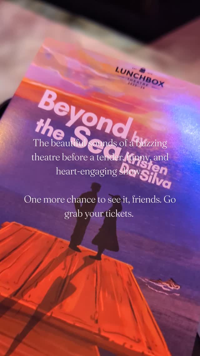 @lunchboxyyc
#yyctheatre #calgaryartist #lunchboxtheatre #beyondthesea #livetheatre #theatre