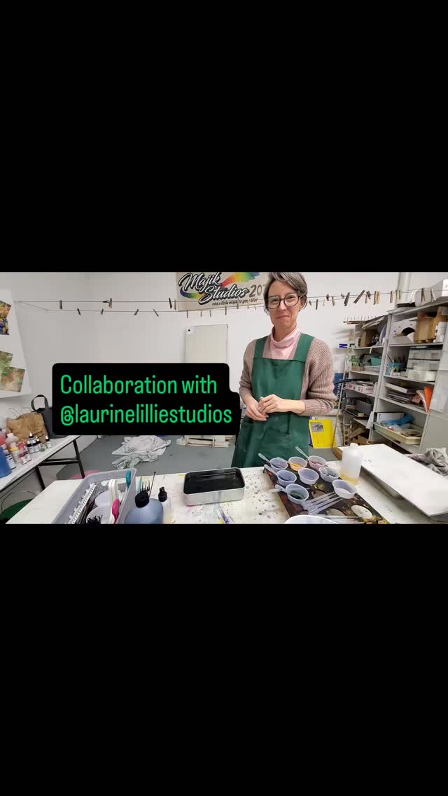 Great collaboration with @laurinelilliestudios on Friday.
She created wood ornaments and together we marbled them!!
#floatingpaint #majikalmarblingreveal #marblingmonday #woodworker #woodornaments #majikstudios207 #laurinelilliestudios