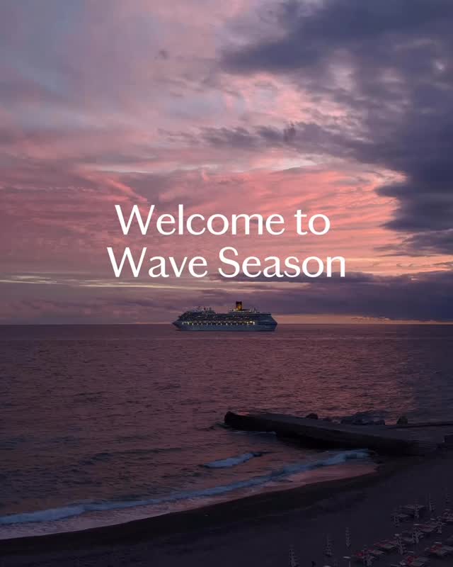 Cruises seem to be a fav for many of you & now’s the time to start thinking about planning your next one. #travel #cruise #waveseason #cruisefam #lookingahead #bookearly
