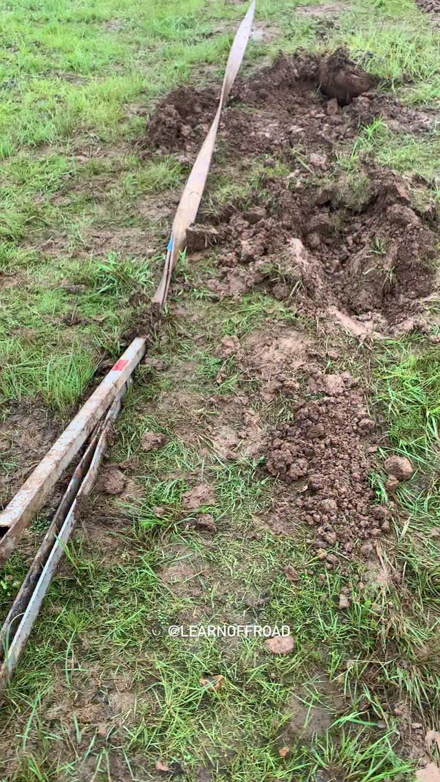 When you need don’t have a way to anchor the winch vehicle, a ground anchor like the @pullpal can be used.
#learnoffroad #offroadjunkie #groundanchor #pullpal #jeep