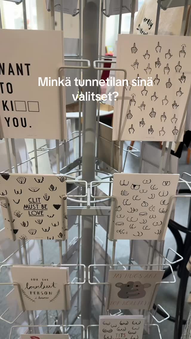 Hauskoja uusia kortteja nyt kaupassamme :)