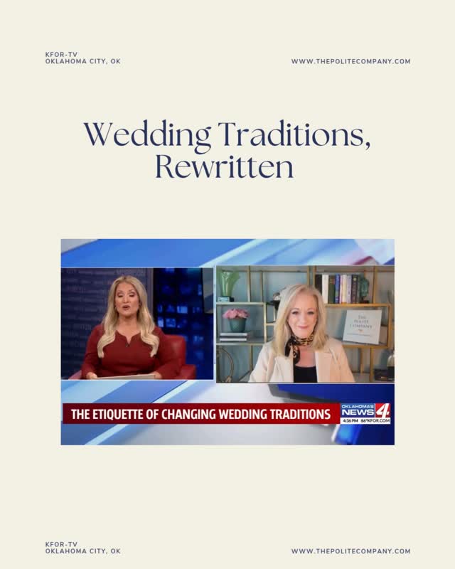 Anyone can be part of the bridal party these days. It doesnât have to be gendered or even human. Make your wedding memorable and meaningful by breaking the rules that donât fit you.
#WeddingEtiquette #Wediquette #WeddingPlanning #EtiquetteTips #ThePoliteCompany #EtiquetteWithKristi