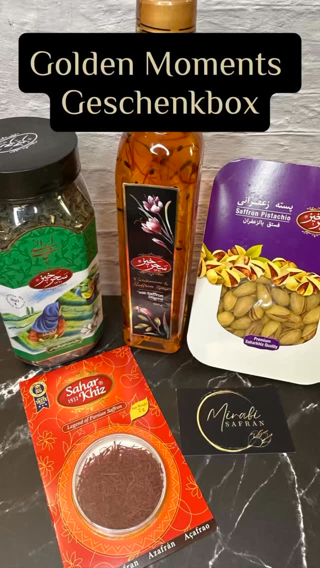 ✨ Golden Moments Geschenkbox ✨
Verschenke den Zauber Persiens in der festlichen Jahreszeit.
Unsere exklusive Golden Moments Geschenkbox vereint vier edle Schätze aus unserem Onlineshop ➡️ mirabisafran.ch
💛 Kardamom-Safran-Sirup – aromatisch, goldfarben und perfekt für Drinks oder Desserts
💛 Safran-Pistazien – eine persische Köstlichkeit, verfeinert mit echtem Safran
💛 Persische Jasmin-Grüntee-Mischung – duftend, sanft und wohltuend
💛 Premium Sargol Safranfäden (2 g) – 100 % reiner, handverlesener Safran aus Persien
Ein Geschenk, das Wärme, Eleganz und goldene Genussmomente in die Weihnachtszeit bringt. 🎁✨
#mirabisafran #GoldenMoments #SaffronLovers #TasteOfPersia #PersianLuxury #Weihnachtsgeschenk #Geschenkideen #SaffronMagic #persischersafran