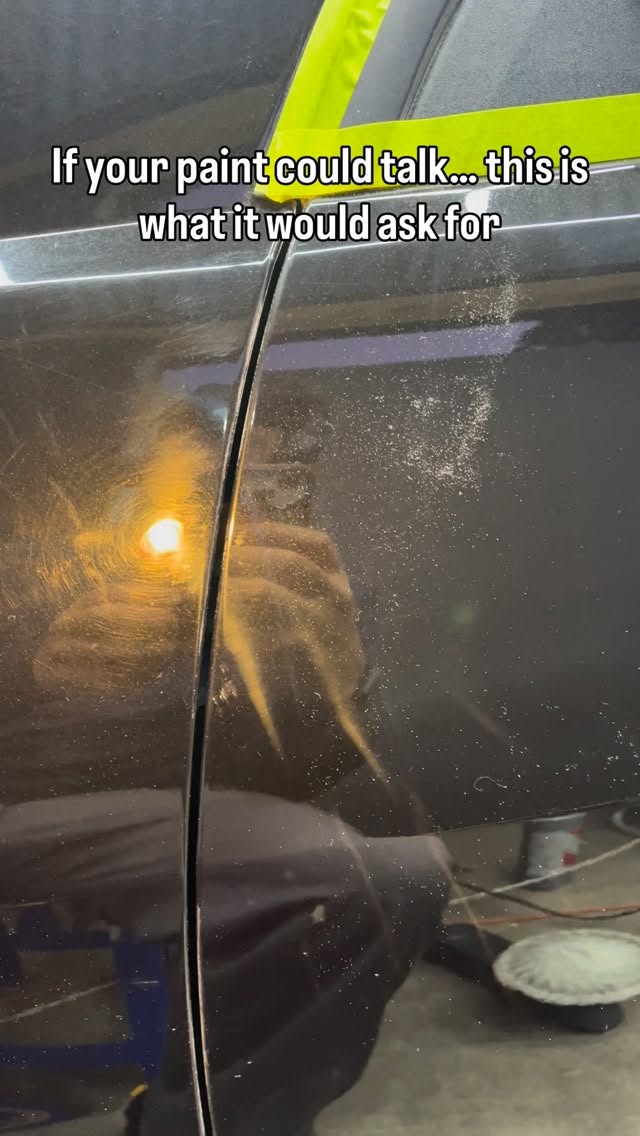 Most people think those “spider web” marks are just dirt or normal wear… but they’re actually swirl marks — microscopic scratches caused by improper washing.
This happens when:
• Using the same sponge over and over
• Automatic car washes
• Dirty towels
• Dry wiping dust
What we do:
We correct the paint safely, refine the surface, and restore clarity — without thinning or damaging the clear coat.
If your car has this, don’t worry.
It’s fixable — and the result speaks for itself.
However how do you wash your car?