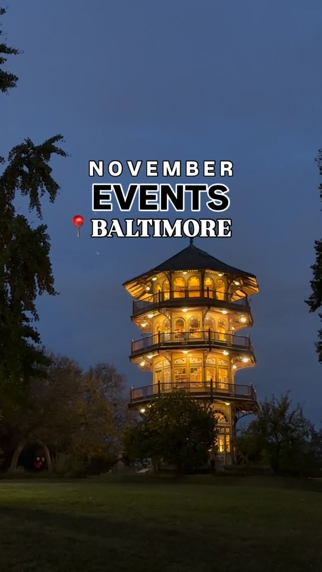 📌 SAVE THIS POST for all your fun November events in Baltimore!
🍂For Pumpkin Patches, Corn Mazes, and Fall Fests, comment “FALL” for my full guide, straight to your DMs!
11/5-9: Maryland Film Fest @mdffparkway
11/7: Highlandtown First Friday Art Walk
11/7: MD Irish Festival @ MD Fairgrounds
11/7-15: Phantom of the Opera @hippodromebway
11/8: Patterson Park Brewfest
11/9: @bmoreflea Vintage Bliss at @sandtownfurnitureco
11/15: 49th Annual Pow Wow
11/15-16: Inner Harbor International Arts & Eats Festival
11/15: Goat Yoga and Bday Open House @kitsch.cafe - Garge at @rhousebaltimore
11/15: Dam Jam Festival @ Lake Roland Park
11/16: Baltimore Vintage Expo @unioncraftbrewing
11/16: Maroon 5 @cfgbankarena
11/22-12/4: German Christmas Village @bmorechristmas
11/19-20: Twighlight in Concert @thelyricbaltimore
11/22: Magic of Merryland Tree Lighting Festival in Harbor East
11/22: Holiday Makers Market- Belvedere Square
11/26: Festival of Trains @borailmuseum
11/28: Bazaart Marketplace @the_avam
11/29: Mini Makers Market @rhousebaltimore
11/29: Hampden Holiday Market
Ongoing: Ice Skating in the Inner Harbor, Holly Days at @marylandzoo , Polar Express Train Ride @borailmuseum
🍁🍂For Pumpkin Patches, Corn Mazes, and Fall Fests, comment “FALL” for my full guide, straight to your DMs!
_______________________
🏡Molly Reed, REALTOR
🧭Compass
📲 m: 518.496.5674 / o: 443.873.3585
📧 molly.reed@compass.com