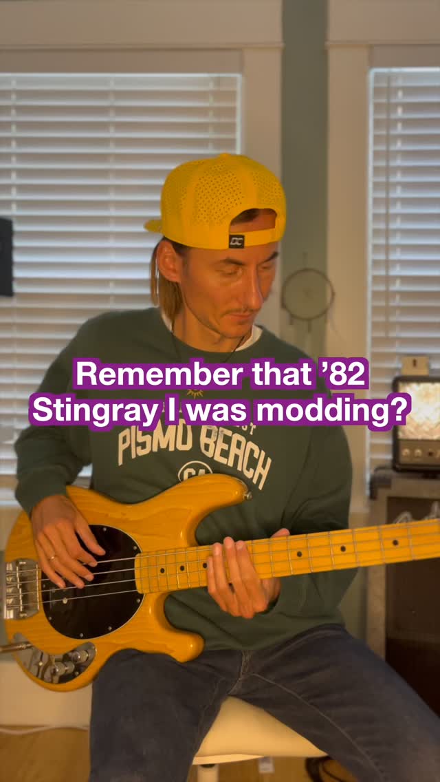 Just wrapped up a full passive conversion on this 1982 Stingray, plus added a series/parallel switch mod.
Started in parallel for that smooth, classic tone… then flipped it to series and it ROARED!
Way more punch, output, and cut for soloing and lead bass lines.
🎸 I teach guitar & bass
🔧 I also do mods, maintenance, and repairs
📍 Guitar Lab Hollywood
Got a project or want to learn? Hit me up!
#bassmods #stingraybass #guitarlabhollywood #luthierlife #basslessons