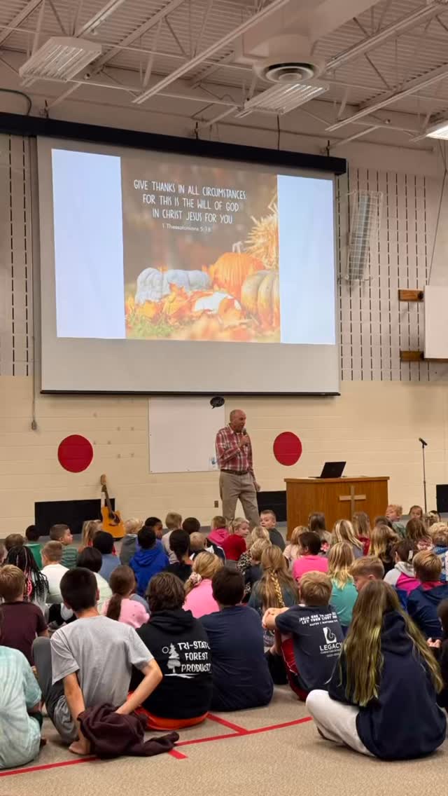 Every month we gather together- the whole Legacy family- to worship together. From our littlest learners to our oldest students, we lift our voices together in praise.
We’ll leave you with our Legacy Blessing this morning.
✨ SOUND ON to hear singing this morning ✨
And please join us for our next All-School Worship for Thanksgiving on Tuesday, November 25 at 8:15 AM.
We’d love to have you there! 🙌