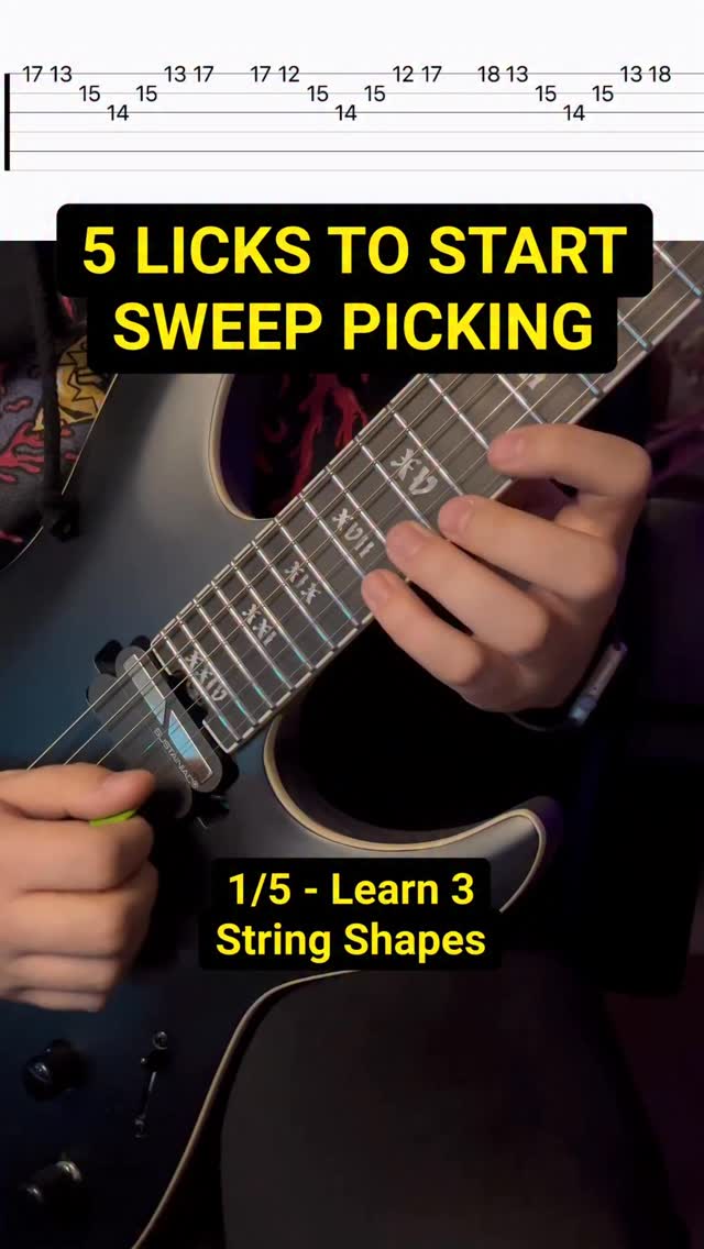 Is Sweep Picking Over Rated? 🤔
If you say yes you’re wrong 👀
