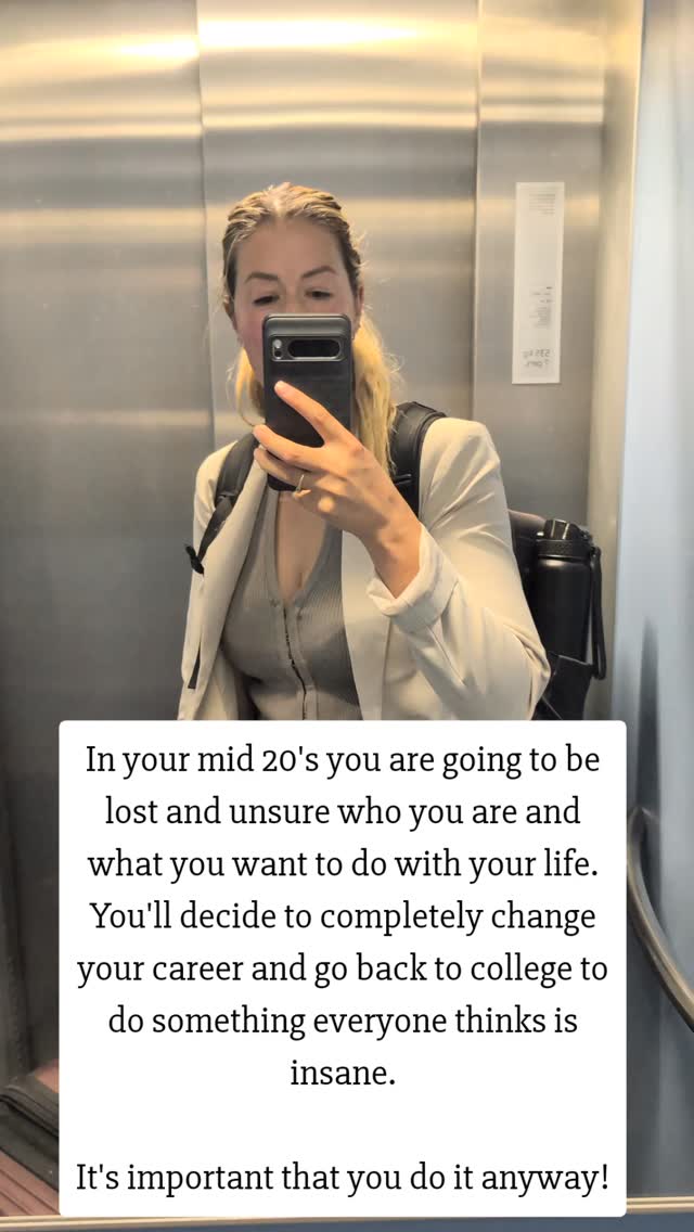 When I hit my mid-20s, I was completely lost. I'd been working with horses since I left school and I was fed up, I had lost all my passion.
I decided to do a complete 360 and go back to college and become a hair and makeup artist, and everyone thought I'd lost my mind. But something in me knew it was right.
A decade later, I'm still here—and I've never been more certain of a decision in my life. That "crazy" choice became my passion, my career, and honestly, my whole world.
#MidTwentiesCrisis #CareerChange #HairAndMakeup