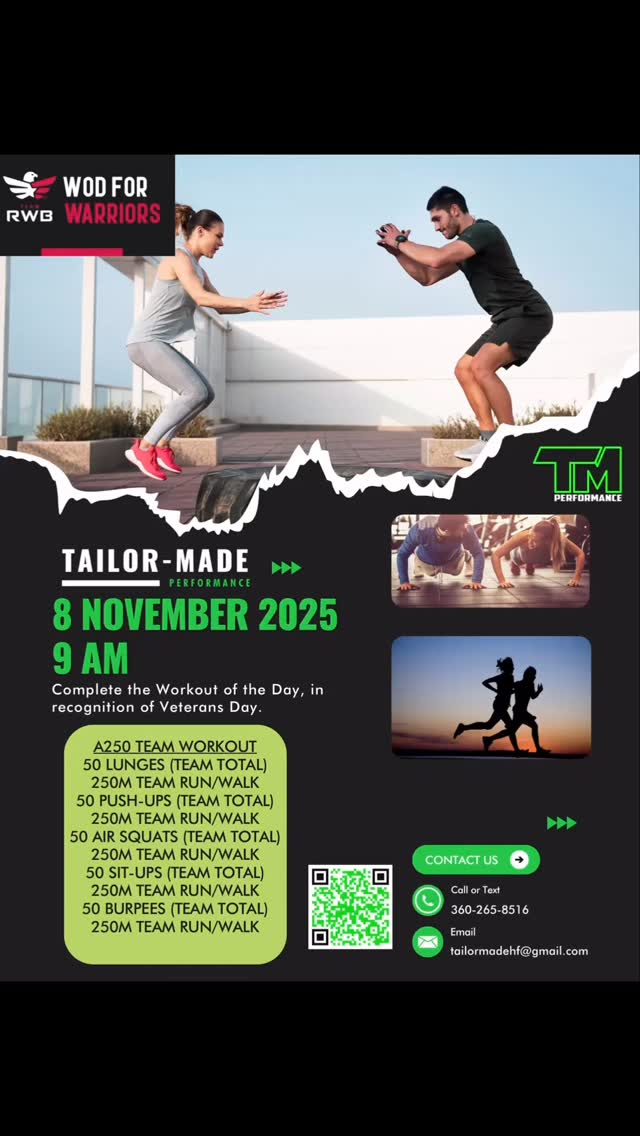 See everyone this Saturday! @teamrwbfairbanks #fairbanks #veteran #communityworkout