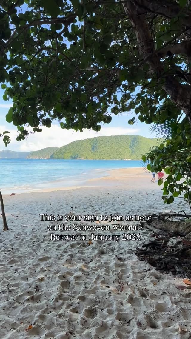 Who needs New Year’s resolutions when we have beaches like this? 🌞
Maybe what you really need isn’t a new goal — it’s space to breathe, connect, and remember what lights you up.✨
Join us in St. John this January for Sunwoven Women’s Retreat — six sun-drenched days of freedom, connection, and island magic.
🏝️January 18–23, 2026 | St. John, USVI
👯♀️3 spots left → link in bio
🔗 Link in bio or shoot me a DM to chat
#nurturedretreats #retreatyourself #retreatlife #islandretreat #womensupportingwomen #adventure #womensretreats #wellness #stjohn #stjohnusvi #worldsbestbeaches
