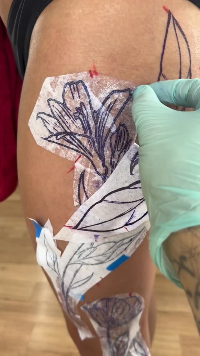 Have you ever had the feeling of a full power YES ❤︎ ringing through your body? An invitation that resonates your entire energy field?
This is the divine alignment of with a dear soul who felt the call to grow and found the YES ❤︎ through my Design Portal.
‘Rising’ was awaiting her, ready to cascade this floral flow down her leg to grow her into the next version of herself.
The YES isn’t actually about what we see on the surface, though it may be what grabs us, sure.
That full spectrum YES which echoes through our frame is a soul level interaction towards initiation. And once we claim it, the script is written.
A path opens up to the timeline that pulsates the frequency so clear, that without knowing anything about our journey, we choose to trust implicitly for we know that this version of self knows what magic will reveal ✨
#intuitivetattoo #rising #initiation #ceremony #divine #alignment #soulful #design #portal #floraltattoo #blossom #bloom #tattoo #magic
Initiations come in many forms. Do you have the courage to answer the call?