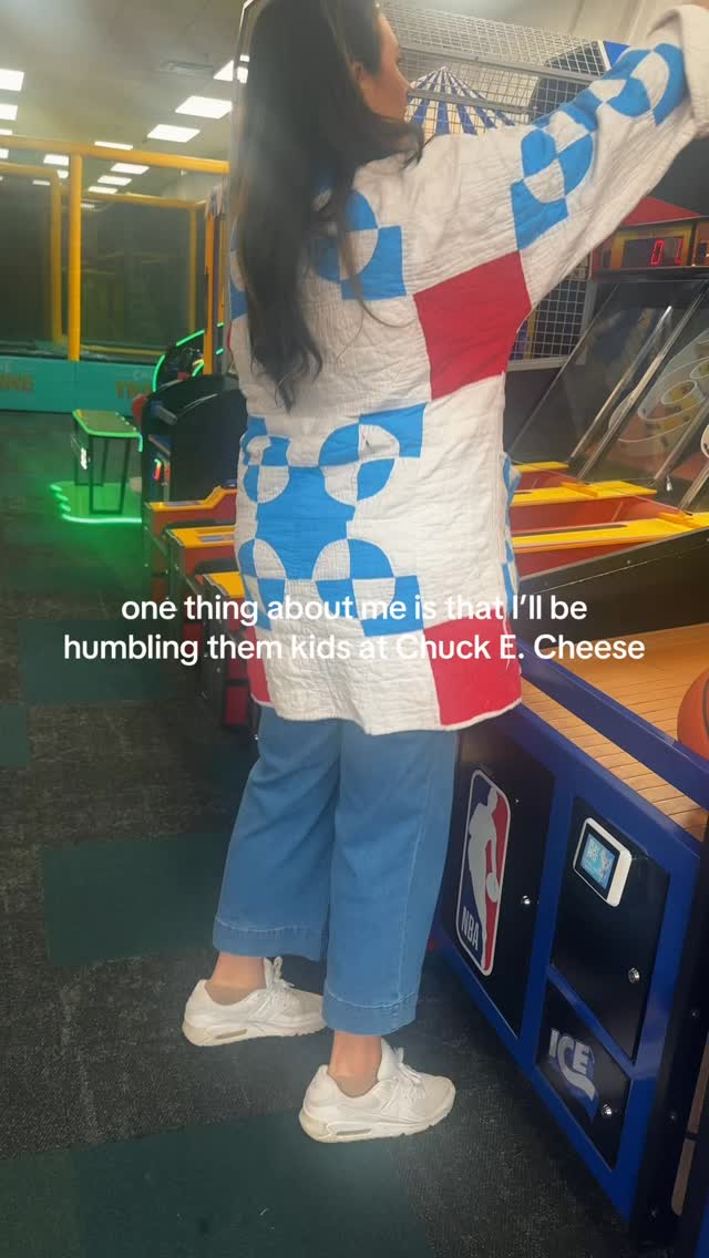 Builds character. Follow me for more parenting tips #parentingtip #momootd #arcade #chronicallyfabulous
