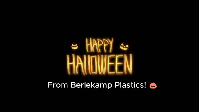 Happy Halloween from Berlekamp Plastics! 🎃
No tricks here — just durable, high-quality plastics you can count on. Wishing you a spooktacular day filled with treats! 🕸️🦇
