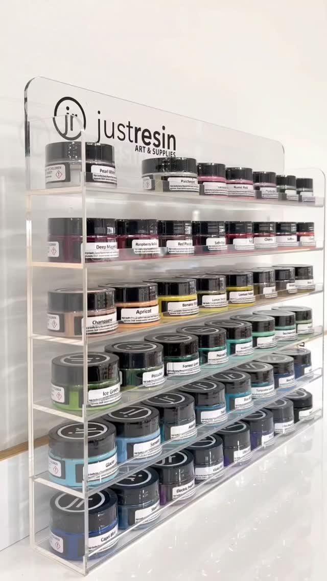 🖤 It’s back. The signature pigment display everyone begged for 👀
Pre-orders are now open - limited release only.
Ships mid-December 🎁
Tap the link in bio to secure yours.
#JustResin #ResinArt #StudioGoals #ResinAddict #PigmentCollection
