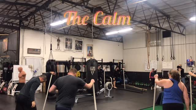Thursday AM conditioning, dark and early.
Also, I have a new video editing software, so you all get to deal with that for a while.