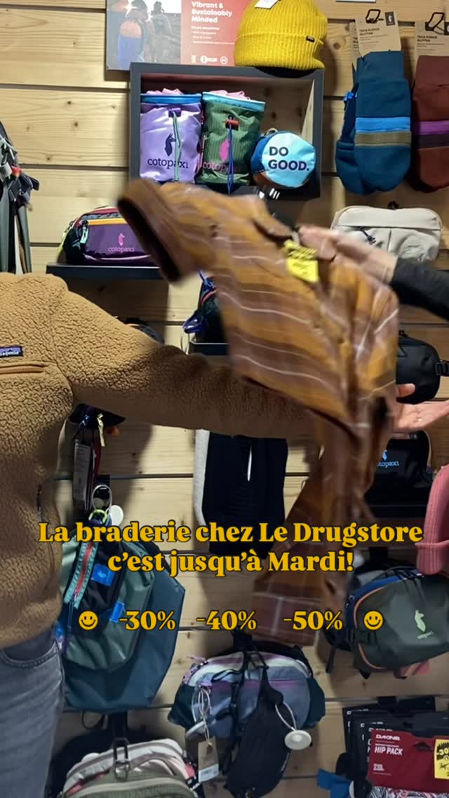 Au @ledrugstore_laclusaz la braderie continue jusqu’au mardi 11 novembre ! Jusqu’à -50% de réduction ⭐️
#braderielaclusaz #laclusaz #annecymountain #annecyfrance