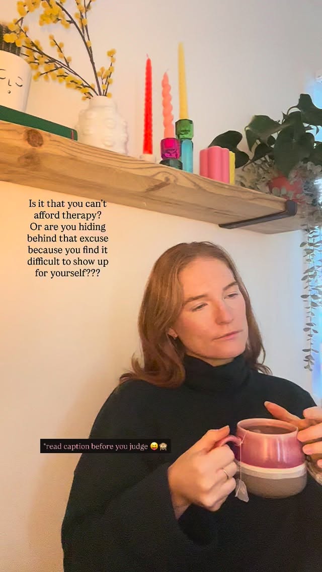 What would you choose to spend £60 on this month?
Donāt worry, this isnāt one of those āskip your flat white and miraculously you can afford everythingā posts.
Life is expensive. Stress is real. Survival mode is real.
šµāš«
But IF you happen to have a little wiggle roomā¦even occasionallyā¦it can be powerful to notice where it goes.
Maybe this month it was:
⢠A night out because your brain needed a break
⢠An autumnal jumper you couldnāt stop thinking about
⢠Upgrading your skincare to the luxury brand
⢠Takeaways on tired days because cooking felt impossible
None of that is wrong.
Little joys matter. Tiny comforts often keep us going.
š
And sometimes, for some people, that same £60 becomes therapy.
Not because they have money to spare, but because theyāve reached a point where feeling supported matters more than a short-term escape.
And let me be clear, not everyone has this option.
Budgets are real. Life is tight for so many.
Thereās zero shame in that.
But for those who do have a bit of choice, sometimes it might look like:
⢠Pausing a forgotten subscription
⢠Swapping two takeaway coffees a week for homemade
⢠Doing one less ātreat myselfā on Klarna this month
⢠Saying no to one social plan you didnāt really want anyway
⢠Going easy on the last minute buys for Xmas
Not in a ācut all joyā way.
In a gentle, intentional āwhat do I need most right now?ā way.
Hereās what is possibleā¦
Therapy doesnāt have to be weekly to matter.
Fortnightly or monthly can still be grounding, regulating, life-shifting.
Just like two minutes of fresh air can calm your nervous system, one steady moment of connection a month can help you come back to yourself.
Right now, I donāt have weekly availability, but I do have a few monthly spaces for those wanting support that fits REAL life, not IDEAL life.
If thatās you, reach out. Youāre allowed to invest in yourself softly, slowly, sustainably. ā¤ļø
š± Where might there be gentle wiggle room?
š± Do you recognise where you might have a little choice?
š± And what would it feel like to choose you on a deeper level?
#eastlothiancounsellor #eastlothiancounselling #counselling #walkandtalktherapy #eastlothian #onlinecounselling