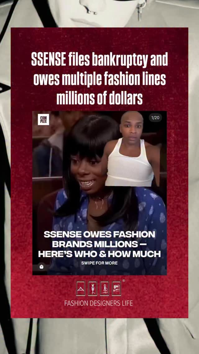 Industry Wake-Up Call: The Reality of Retailer Failures
Recently, the fashion world was shaken as #SSENSE , a major online retailer once celebrated for its support of emerging and indie brands, filed for #bankruptcy and now owes millions to hundreds of designers, both big and small. From high-profile labels like Jacquemus and Maison Margiela to independent creators like Shushu Tong and Campbell’s own rugs, many are left in limbo, unsure if they’ll get paid.
This situation highlights a crucial lesson for all fashion designers: no matter how promising a partnership seems, always protect your business.
- Set clear payment terms upfront
- Diversify your clients and sales channels
- Keep detailed records and invoices
- Don’t rely on one retailer to sustain your entire business
Remember, even industry giants can stumble, and your talent and hard work should never be at risk because of someone else’s financial instability. Stay vigilant, plan ahead, and prioritize your financial health, your craft depends on it.
Because at the end of the day, your creativity is priceless, but your business’s stability is essential.
Resource Tik Tok @aqua.fantasea
@complex
▫️
▫️
▫️
▫️
▫️
▫️
▫️
▫️
▫️
▫️
▫️
▫️
▫️
▫️
▫️
▫️
▫️
▫️
▫️
▫️
▫️
▫️
▫️
▫️
▫️
▫️
▫️
▫️
▫️
▫️
▫️
▫️
#Fashion #FashionDesignersLife #Designer #Runway #FashionBlogger #nyfw #fashiondesigners #fashiondesigner #Designers #nyc #global #hiphop #fypage #fyp #fyppp #fypreels #viralreels #viralvideos #viral #explore #explorepage #highlight #instagram #tiktok #everyone #popular #reels #fypppppppppppppppppppppppppppppppppppppppppppppppppppppppppppppppppppppp