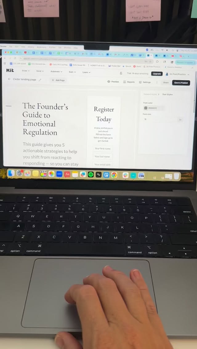 Good things coming. And yes, I have a lot of tabs running. #onpointpractice