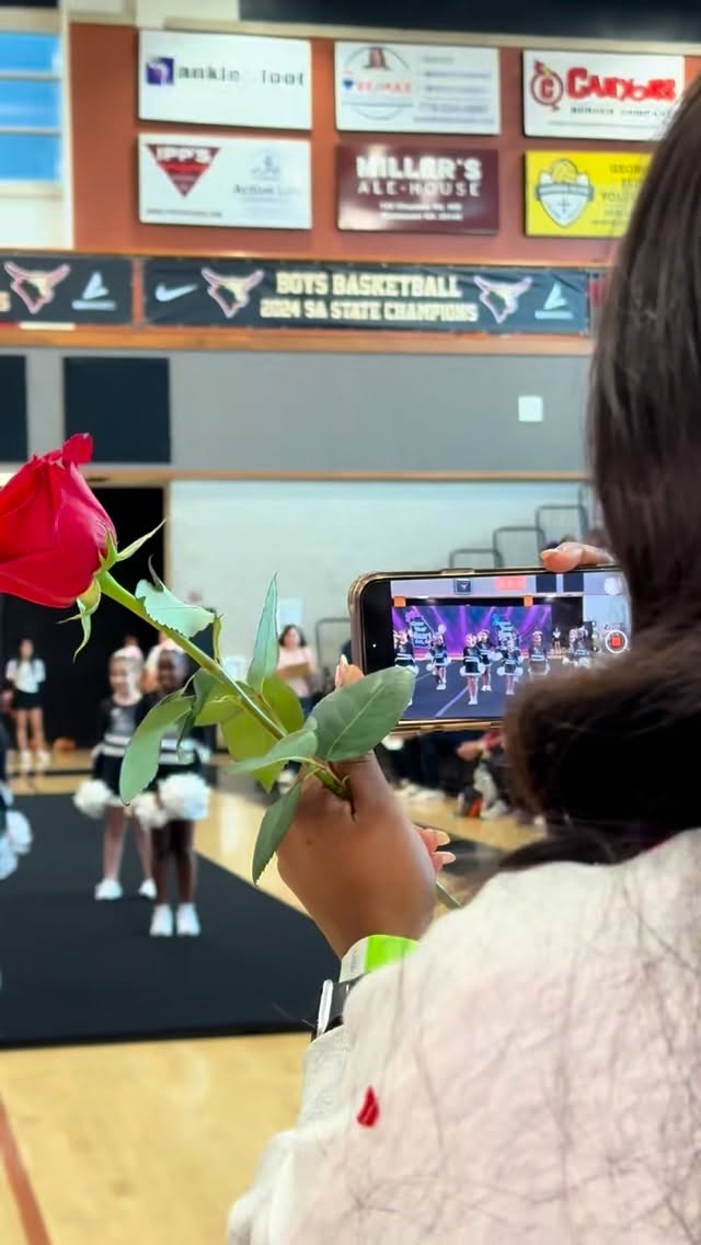 Some of our favorite moments from the Extreme Cheer & Dance Exhibition. Thank you @thesocialcirclemedia 📸🖤🩷