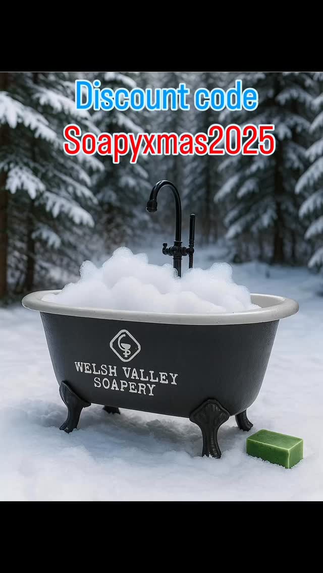 Christmas is defrosting! Order now to avoid the Christmas blues! Here’s a gift from us to you, a 10% one time use discount code from now until the big day for orders over £30! #soap #natural #welsh #fyp #shampoo #clean #vegan #offer #christmas #discountcode #gift #artisan #unique #present #deal #discount