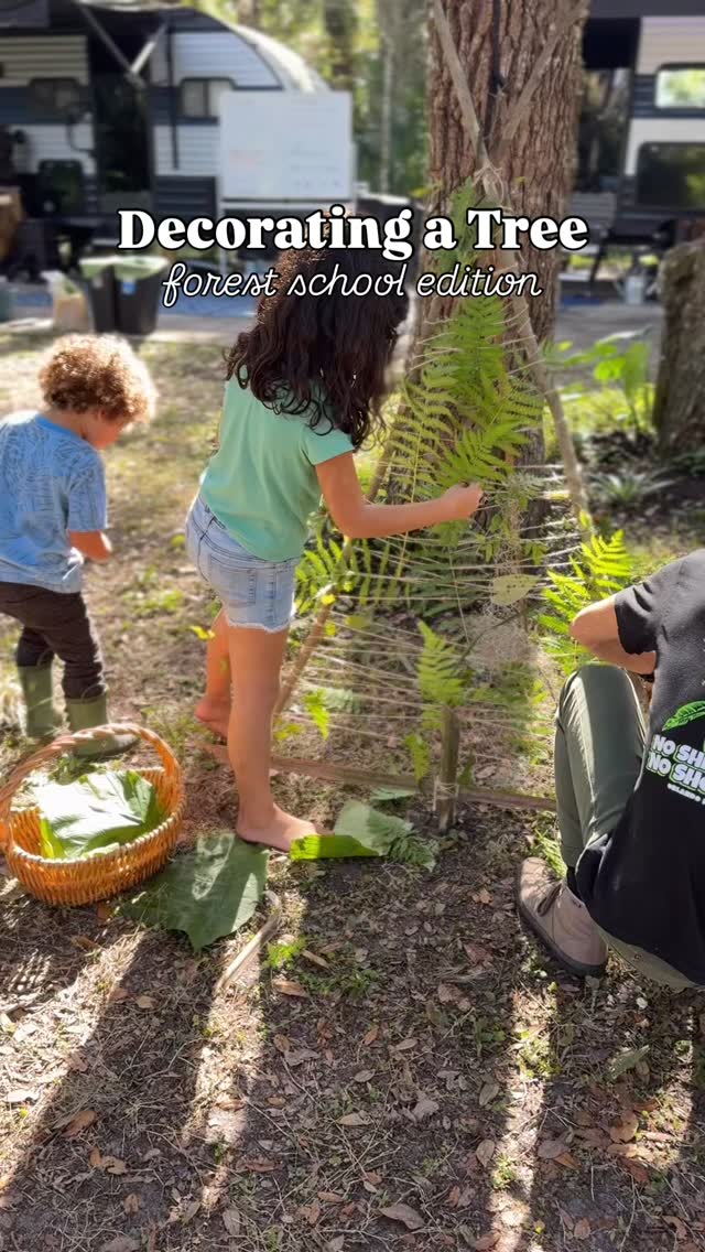 A collaborative work of heART in honor of the upcoming Winter Solstice 🎄
This special project was inspired by the book “The Tree That’s Meant To Be:” the story of a crooked evergreen tree left alone in the forest during the holiday season… until forest animals come together to adorn the tree in berries, nuts, and seeds. Gifts from nature to help it feel hopeful and loved 🌿
Our forest children weaved nature into magic to craft their own symbolic version of hope & love, bringing forth their inner light unto the darkest time of the year ✨
What a privilege it is to hold space for the children’s creative gifts to emerge. May they always know that they are artists and the world is their canvas 🖼️
#schoolforthesol #forestschool #natureweaving #farmfridays #wintersolsticetraditions #christmastree