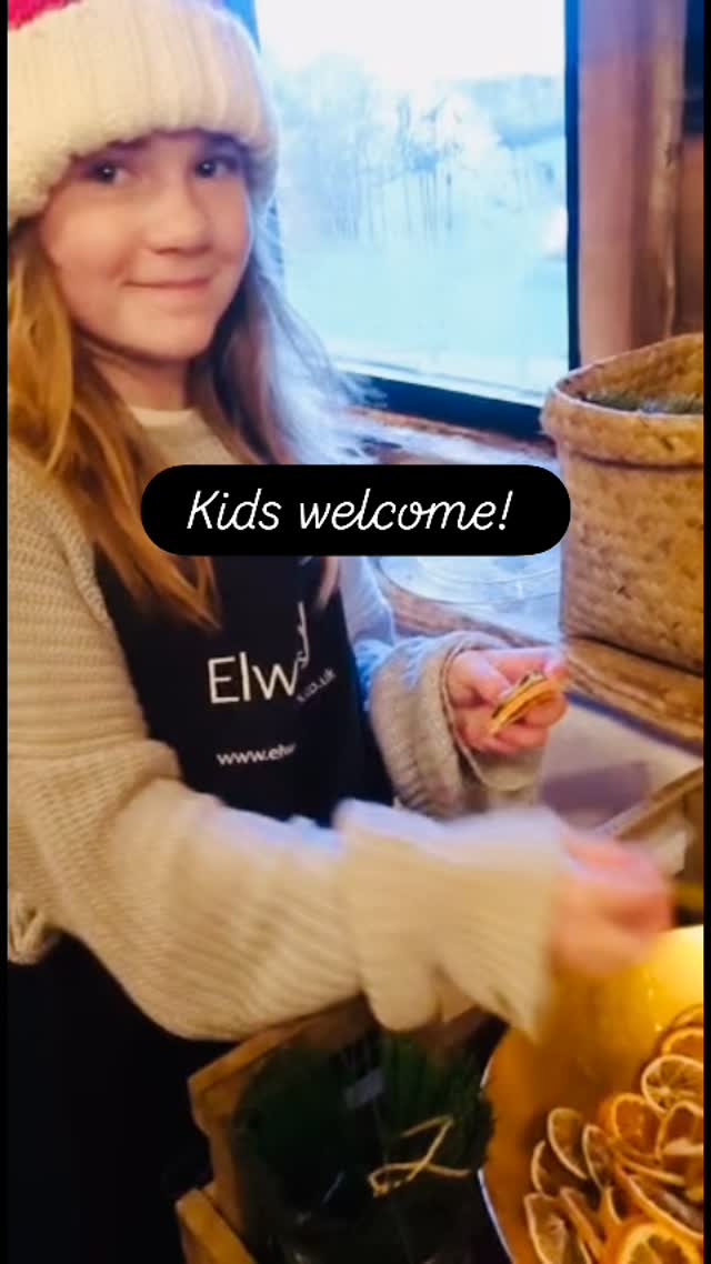 We often get asked if children are welcome on the Christmas wreath workshop and the answer is a big YES!
We have mums and daughters who have made it their Christmas tradition to come each year, and this year have our first dad and daughter! My own daughter has been helping on the workshops for a few years now and unfortunately not free labour anymore as she wants paying now as she is fully proficient !
We also get asked if men attend as all the photos show women. Men are very welcome and encouraged - bring your friend , bring your partner and have a bit of healthy couple competition!
.
Also most the workshops venues are fully accessible and have good facilities for those who are disabled . Any questions just ask.
#kidsdoworkshops #mendoworkshops #menareactuallyquitegood
#christmaswreathworkshop #workshopsforeveryone