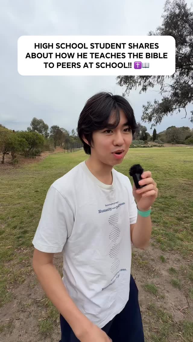 Students leading students to Jesus going in full circles here! Now THIS is disciple-making 🥹🙌🏼
We are incredibly proud of Lachlan and how he’s leading his Mustard group at school! 💪🏻
#schoolsministry #melbournechristians #christianyouth