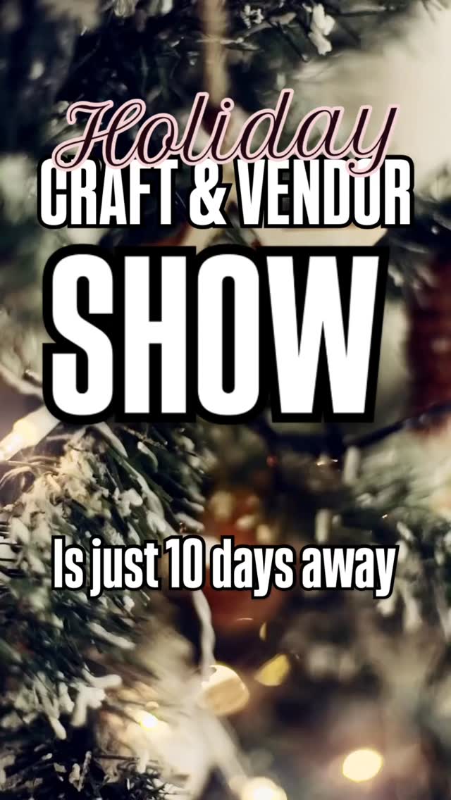 We’re just **10 days away** from the biggest event of the season — the **Mustang Holiday Craft & Vendor Show**! 🎄✨
Over **100 amazing vendors** will fill Menomonie High School with handcrafted gifts, art, décor, treats, and festive surprises. It’s the perfect place to find that one-of-a-kind holiday treasure and support local makers at the same time.
📅 **Saturday, November 15th**
📍 **Menomonie High School Fieldhouse**
⏰ **9 AM – 2 PM**
Will you be there? 🎁 Come shop, snack, and celebrate with us — you won’t want to miss it!
