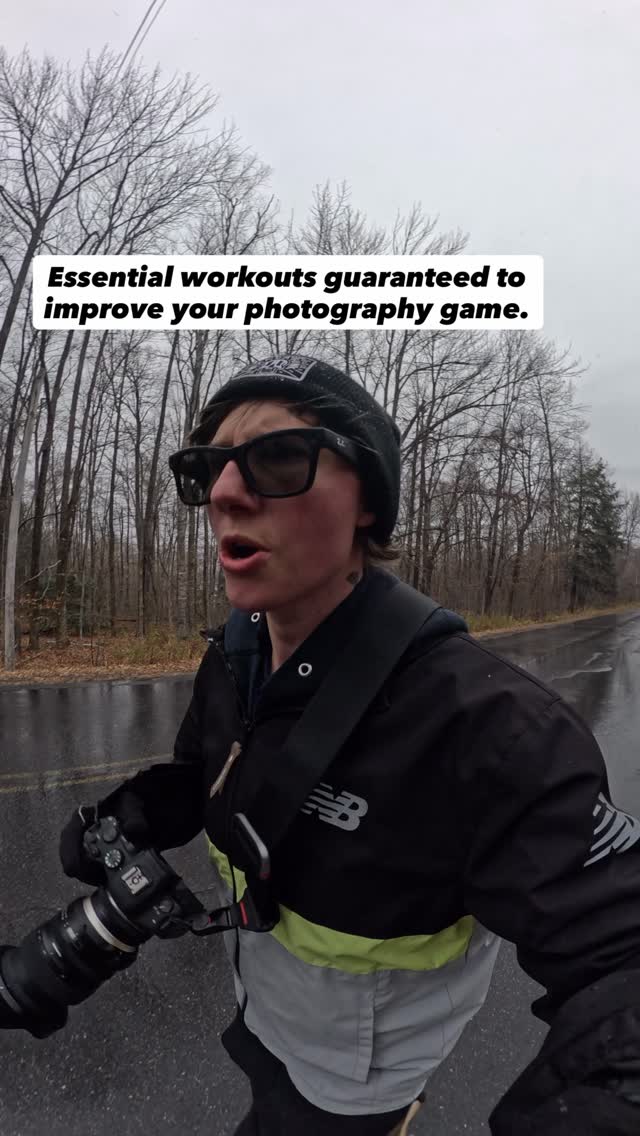 Pro tips on becoming a fit photographer. 💪📸
#photographerlife #photographerlifestyle #fitphotographer #mainephotographer #getfitordietrying #canon