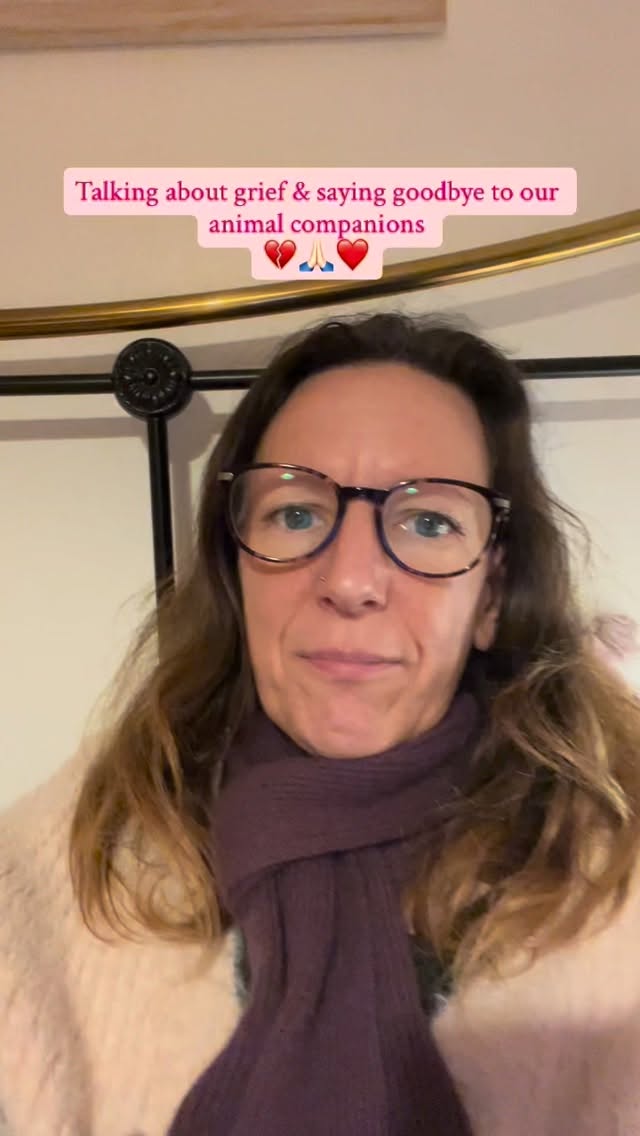 I’m sharing a few thoughts in this video about grief 🐶🐴🐱🌈🙏🏻— how saying goodbye to an animal companion, or navigating end-of-life decisions, can open up many layers of loss. 💔Sometimes it’s not just about them, but also about who we were in those moments and roles.❤️
If you’re finding things heavy, please reach out — to friends, family, an organisation, or to me. You don’t have to hold it all alone 🤍💔🙏🏻