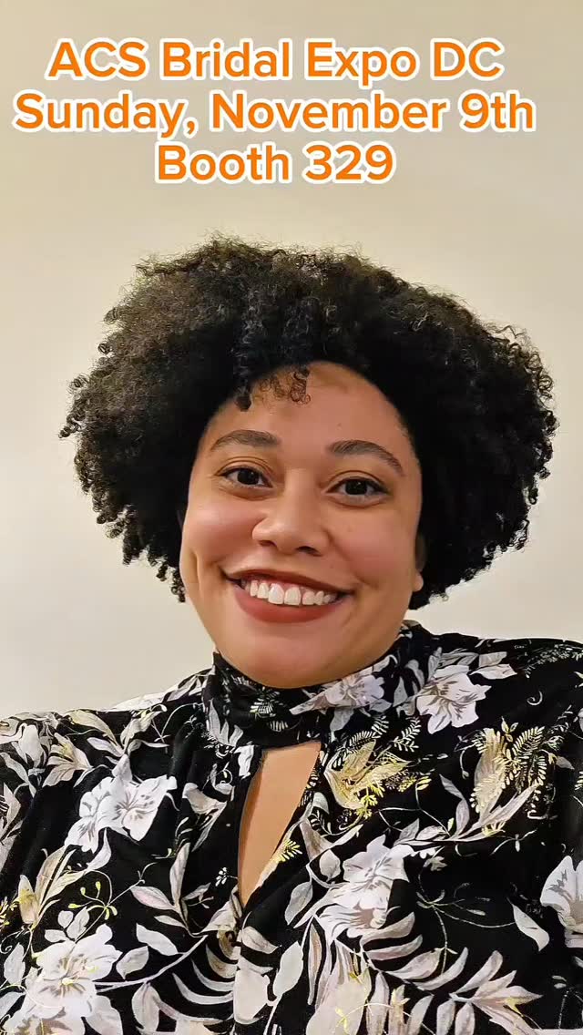 Check out my booth at the ACS Bridal Expo in DC - Sunday, November 9th - Booth 329
#acsbridalexpo #neurodiversenewlyweds #neurodivergent #neurodivergenttiktok #neurodiversecouples #healthyrelationships #neurodiverse