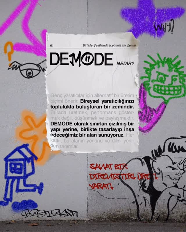 DEMODE ne midir?
01_Zemin
Yeni içeriklerimizi kaçırmamak için bizi takip etmeyi unutma <3