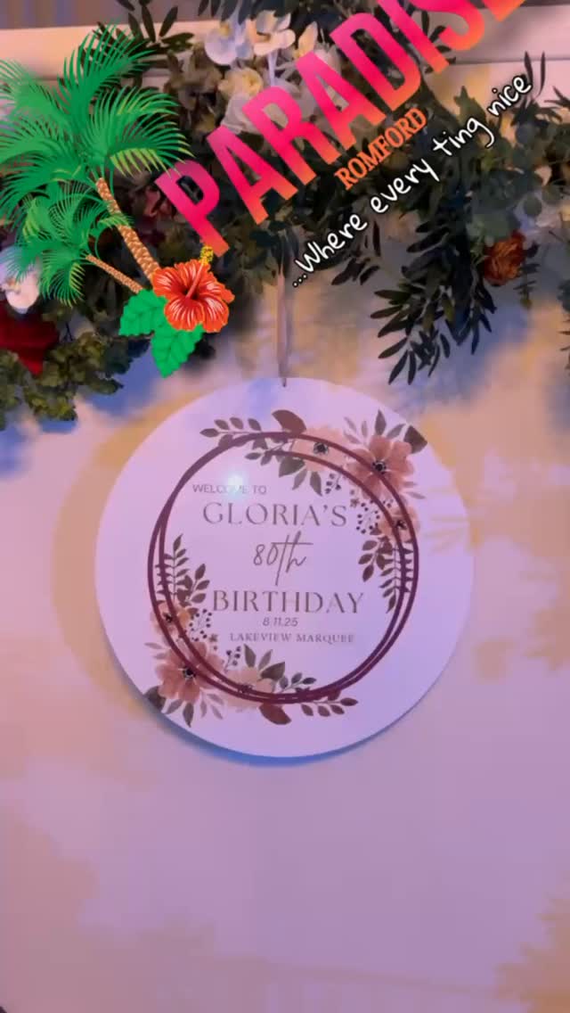 Celebrating 80 years of love, life, and blessings surrounded by the taste of Paradise๐ฏ๐ฒ๐จ๐พโ๐ณ ๐ด๐บ Thank you for letting us bring our Authentic Jamaican flavour to your special dayโจ๐๐ฅณ
.
Got an event coming up ? - Let us make your celebration just as special and send us a message to book your catering today! ๐๐ด
.
.
.
#Caribbeancuisine #jamaicanfood #chef #caterer #restaurant #romford #paradise #family #business #lounge #bar #jamaican #love #food #lounge #bar #essex #london #cocktails #events #catering #services #sweets #dinner #explore #explorepage #viral #birthday