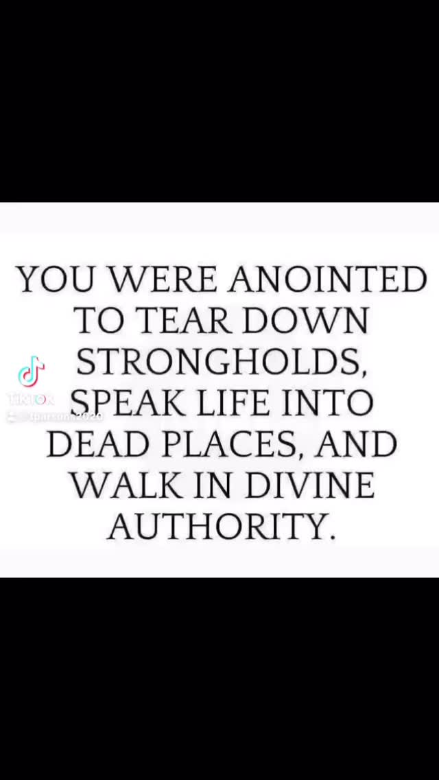 #anointed #teardown #strongholds