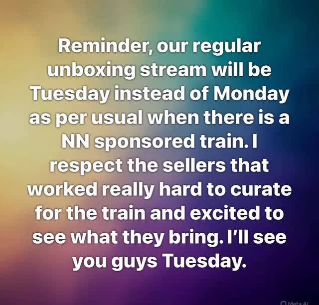 See you Tuesday for our regular unboxing stream. Only on Niknax #niknax #niknaxmarketplace