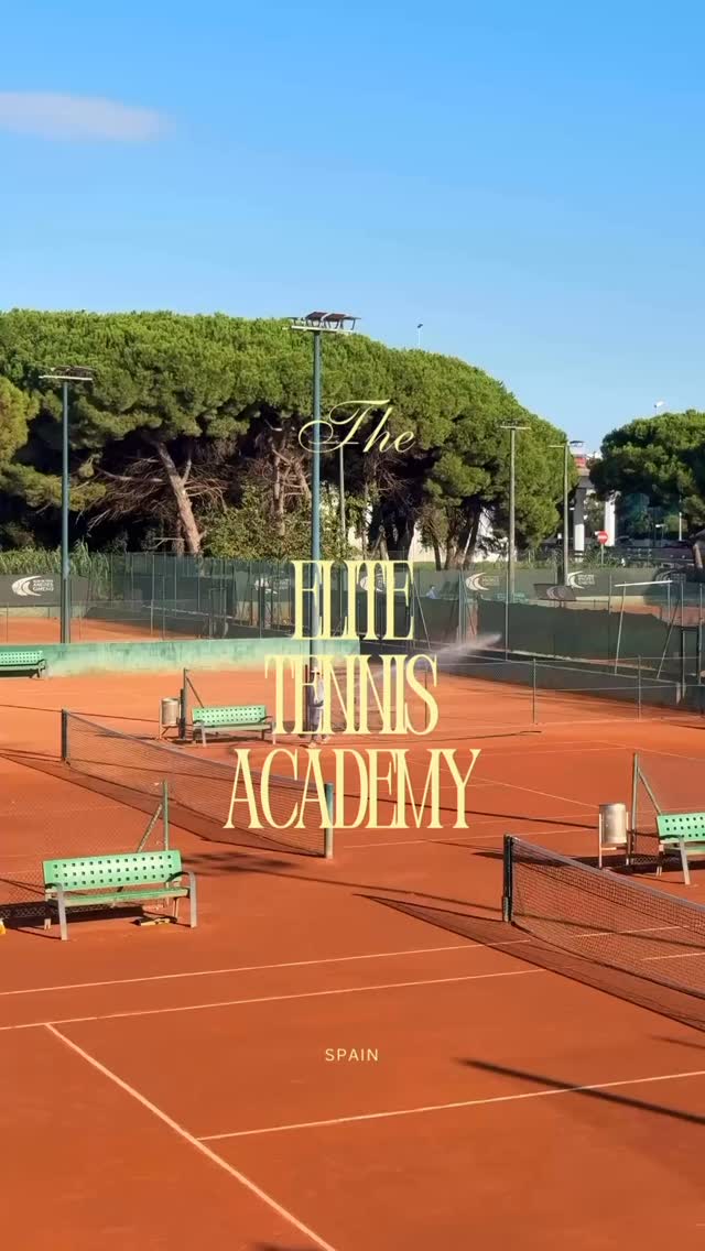 Elite Tennis Academy, the right place to develop your tennis. #TennisDrills #JuniorTennis #TennisPractice #TennisMotivation #TennisSession #ClayCourtTennis #TennisCommunity #TennisPassion #TennisFocus #TennisGoals