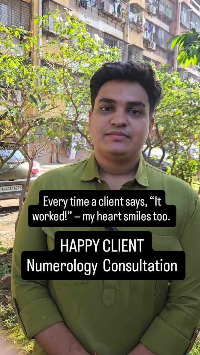 Numbers don’t lie — they reveal your destiny. ✨
I’ve watched clients go from stuck to successful, just by aligning with their numbers and vibrations.
When your numbers are balanced, luck, love, and abundance naturally flow into your life. 🌈
I don’t just give readings — I help you decode your life path and activate your success frequency. 🔮
🔥 CTA:
Ready to attract money, peace, and clarity through your own numbers?
DM “NUMERO MAGIC” now 💌
Let’s discover your power number and open your path to lasting success. 💖
🌙 Hashtags:
#AcharyaNeetaSharma #NumerologyMagic #NumerologyReading #LifePathNumber #DestinyNumbers #NumerologyCoach #ManifestationWithNumbers #AbundanceEnergy #SpiritualCoach #VastuNumerology #ReikiHealer #SuccessVibration #EnergyAlignment #ManifestationCoach #DivineGuidance #SoulTransformation #PermanentSuccess