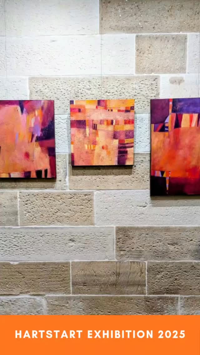 Super quick walk-through of this year's HartStart exhibition at the beautiful and historic Balmain Watch House. #bronyaartist #abstractart #contemporaryart #sydneyartist