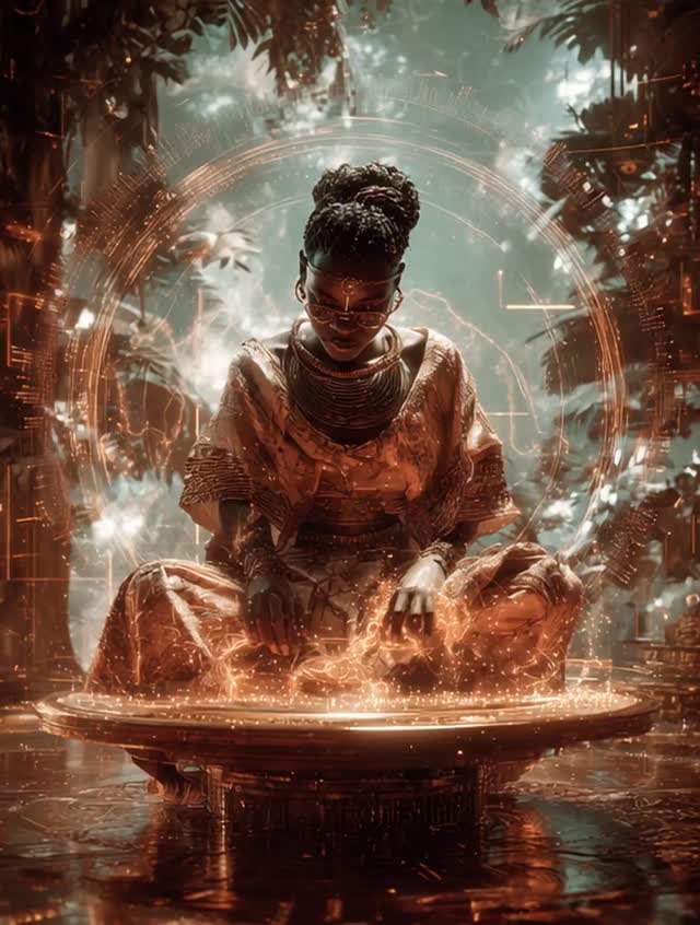 Our CEO doesn't just talk the talk, she walks the walk! Check out her newest academic publication!!
Step into a digital realm where culture, creativity, and consciousness collide. My newest publication, "Decolonizing the Digital: Afrofuturism, Endarkened Storywork, and African Epistemologies on Instagram," is live—part 1 of a powerful two-part series. Link in bio. #Digitalmedia hashtag#PR hashtag#socialmedia hashtag#writer hashtag#TaylorandFrancis