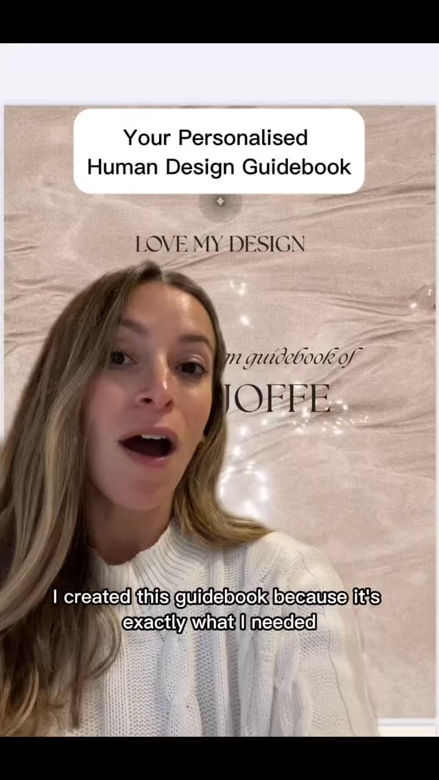 ❤️🔥 BLACK FRIDAY OFFER: YOUR HUMAN DESIGN GUIDEBOOK ❤️🔥
I created this guidebook because it’s what I needed most when I was going through some huge transitions in my own life. And I keep finding myself turning back to it - especially now, moving through the transition into motherhood.
Inside you’ll find:
✨ Personalised tips to honour your energy
✨ Reminders of your conditioning + affirmations to release it
✨ Practical steps to make calm, intuitive decisions
✨ And SO much more!!
It’s essentially a written version of a Human Design reading that you can come back to forever. Perfect if you’re in a life transition, making some big decisions or wanting to support your nervous system more.
📖 Your 45-page personalised Guidebook is ready to download instantly via the link in bio.
✨ And for Black Friday, you’ll get 20% off when you use the promo code BLACKFRIDAY20 at checkout.