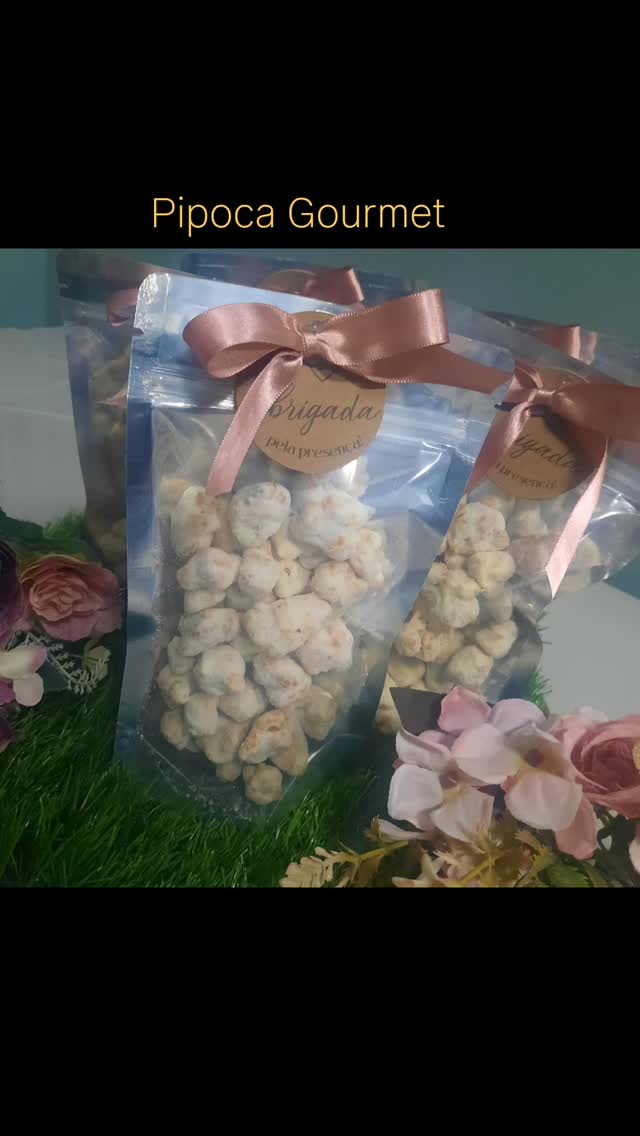 Que encomenda mais fofinha... Um mimo de lembrança de aniversário que certamente vai marcar quem receber 🍿.